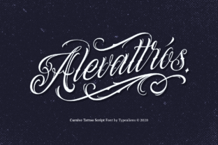 Alevattros: A Script Font That Elevates Editorial Design