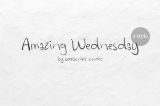 Amazing Wednesday: A Handwritten Typeface That Elevates Campaign Design