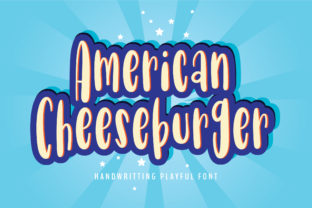 AmericanCheeseburger Font: A Playful Typeface for Digital Design