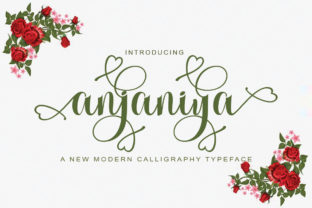 Anjania: A Modern Handwritten Typeface for Web Design