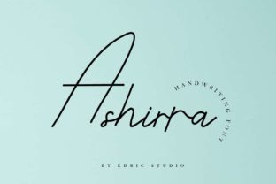 Ashirra Font: A Script That Elevates Editorial Design