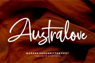 Australove Font: A Script Amp Typeface That Elevates Your Brand