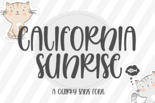 California Sunrise: A Playful Script Font for Digital Design