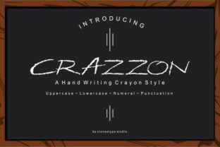 Crazzon Font: A Handwritten Script for Editorial Creativity