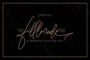 Fillmade: A Premium Script Font for Polished Branding