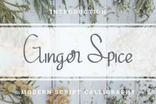 Ginger Spice: A Fresh Script Font for Your Brand's Personality