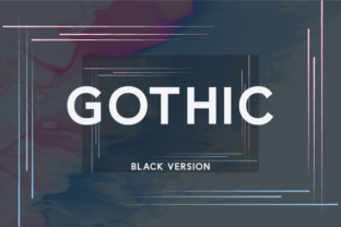 Gothic Black: A Modern Typeface to Elevate Your Brand