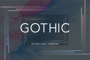 Gothic Extra Light: A Modern Typeface for Editorial Excellence