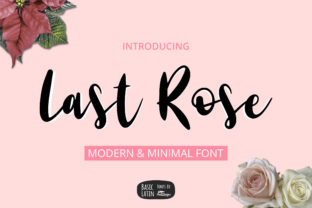 Last Rose: A Premium Font for a Polished Brand Identity