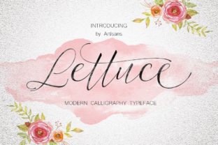 Lettuce: A Stylish Script Font for Creative Makers