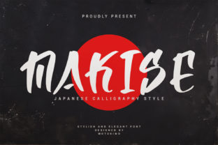 Makise Font: A Script Amp Typeface for Digital Branding