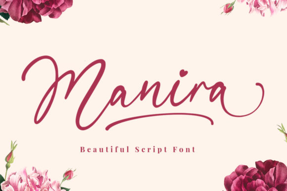 Manira Font: A Graceful Script for Editorial Design