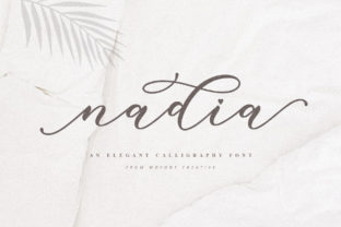 Nadia: A Script Font That Elevates Branding Projects