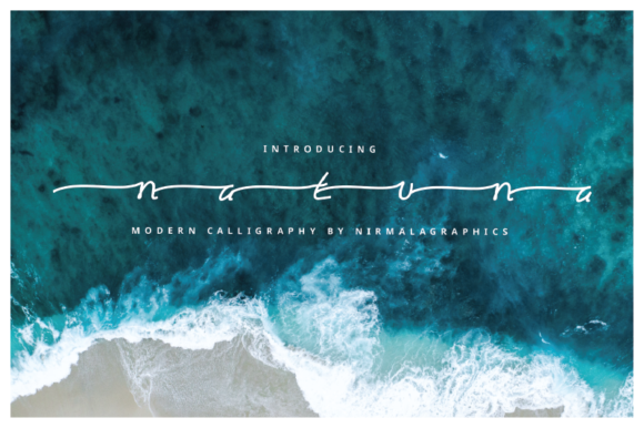 Natuna: A Handwritten Typeface That Elevates Campaign Design
