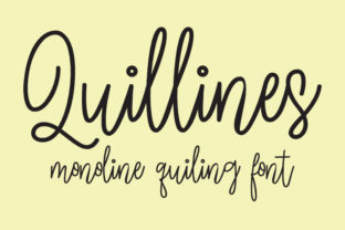 Quillines Font: A Script That Elevates Brand Identity