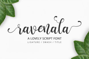 Ravenala Font: A Playful Script for Authentic Branding