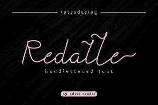 Redalle Font: A Stylish Script for Polished Web Design