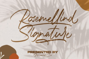 Rosemellind Signature: A Timeless Typeface for Digital Design