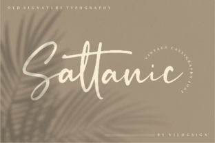 Sattanic: A Bold Script Font with a Gothic Edge