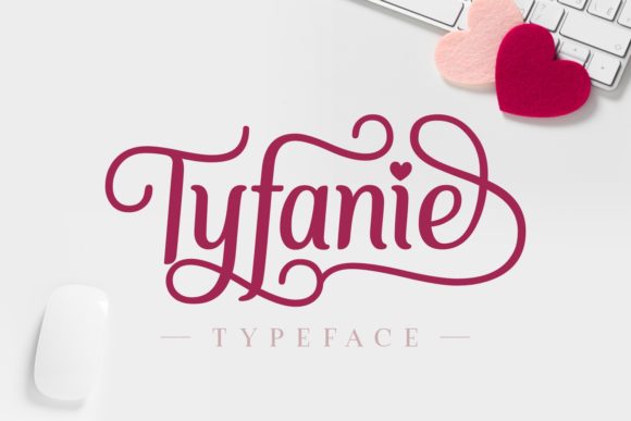 Tyfanie: A Hand-Lettered Script for Editorial Warmth