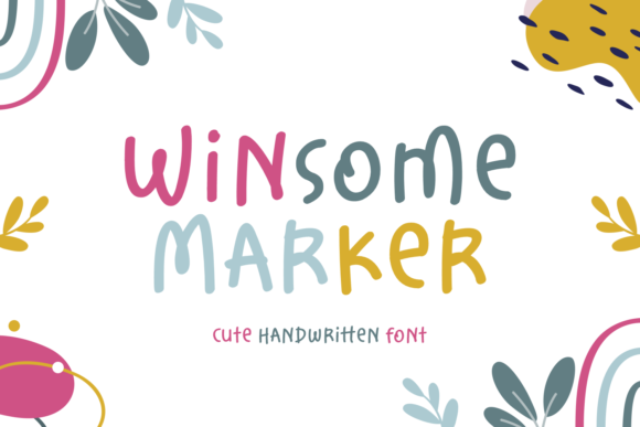 Winsome Marker: A Handwritten Font with Heart for Creative Branding