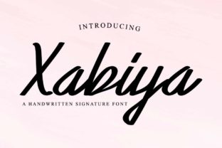 Xabiya Font: A Polished Script for Branding That Stands Out